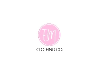 EM Clothing Co. logo design by usef44