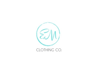 EM Clothing Co. logo design by usef44