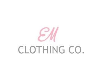 EM Clothing Co. logo design by harshikagraphics