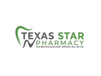 Texas Star Pharmacy logo design by Boomstudioz