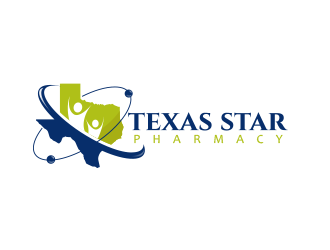 Texas Star Pharmacy logo design by schiena