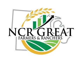 NCR GREAT Farmers & Ranchers  logo design by ruki