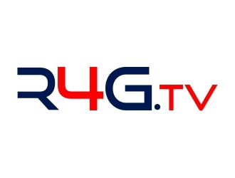 R4G.TV logo design by logoviral