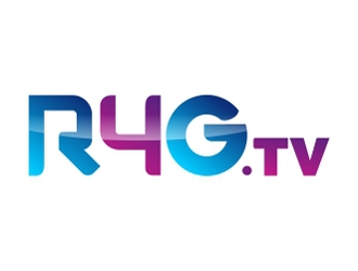 R4G.TV logo design by logoviral