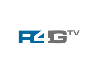 R4G.TV logo design by rief