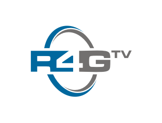 R4G.TV logo design by rief