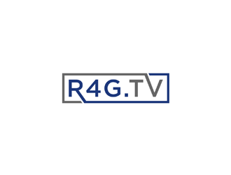R4G.TV logo design by johana