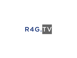 R4G.TV logo design by johana