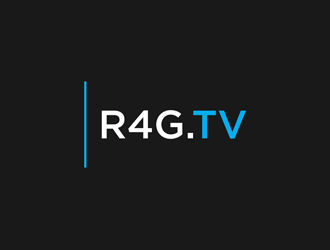R4G.TV logo design by alby