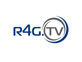 R4G.TV logo design by sakarep