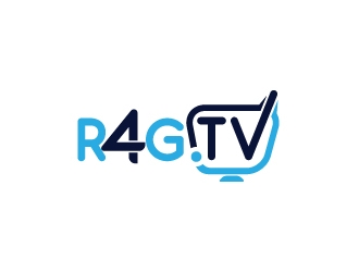 R4G.TV logo design by Suvendu