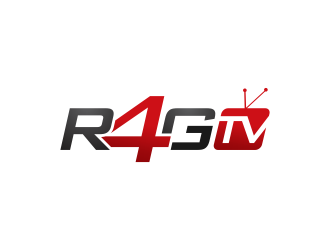 R4G.TV logo design by sokha