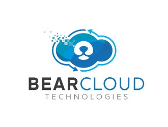 BEAR Cloud Technologies logo design by REDCROW