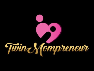 TwinMompreneur logo design by Suvendu