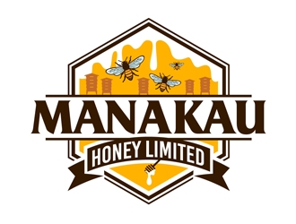 Manakau Honey Limited logo design by DreamLogoDesign