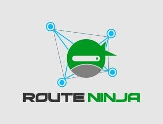 Route Ninja logo design by Bl_lue