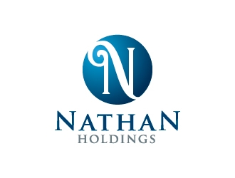 Nathan Holdings logo design by alxmihalcea