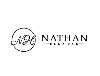 Nathan Holdings logo design by bluespix