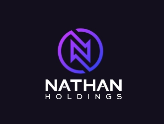 Nathan Holdings logo design by nehel