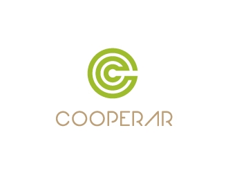 COOPERAR logo design by alxmihalcea