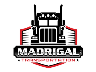 MADRIGAL TRANSPORTATION LLC  logo design by MAXR