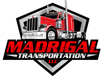 MADRIGAL TRANSPORTATION LLC  logo design by scriotx