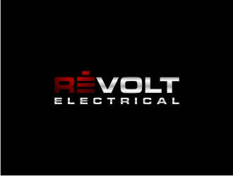 REVOLT ELECTRICAL logo design by dewipadi