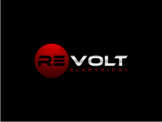 REVOLT ELECTRICAL logo design by dewipadi