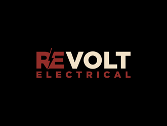REVOLT ELECTRICAL logo design by checx