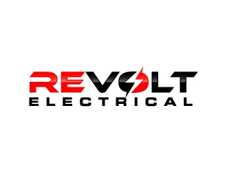 REVOLT ELECTRICAL logo design by labo