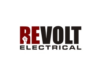 REVOLT ELECTRICAL logo design by agil