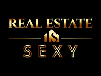 Real Estate Is Sexy logo design by Boomstudioz