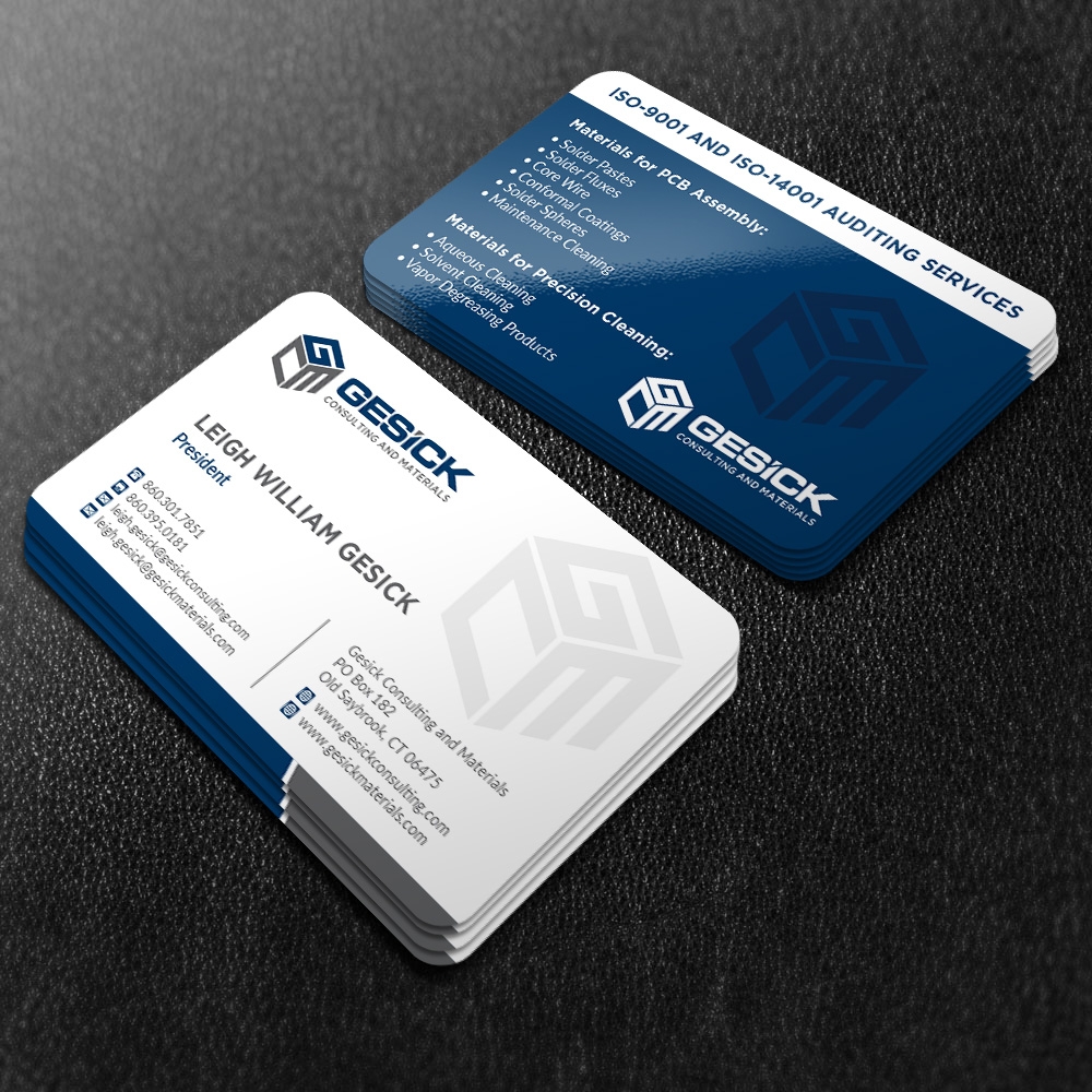 Gesick Consulting and Materials logo design by mattlyn