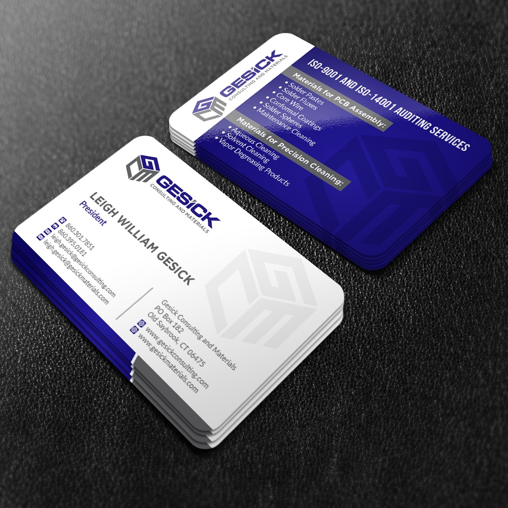 Gesick Consulting and Materials logo design by mattlyn