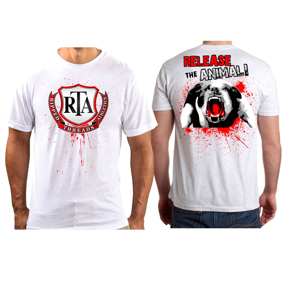 Ripped Threads Athletics  logo design by daywalker