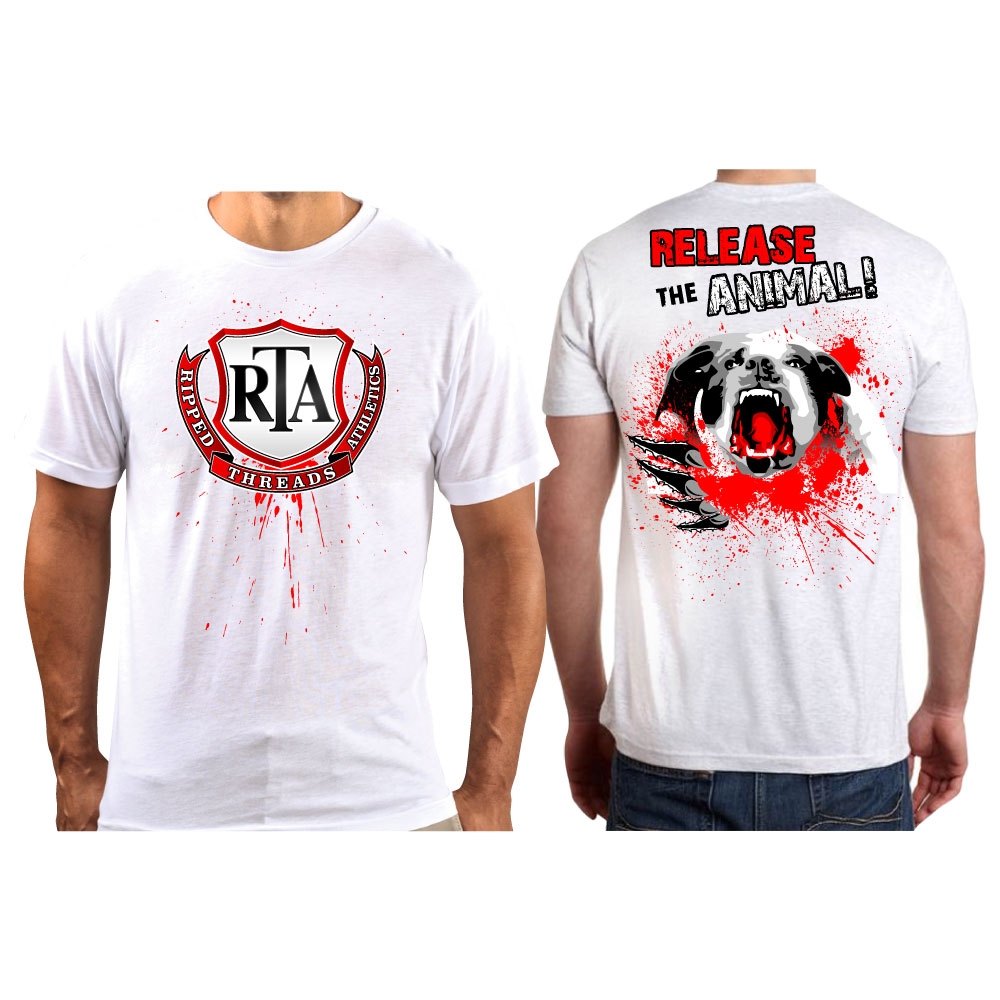 Ripped Threads Athletics  logo design by daywalker