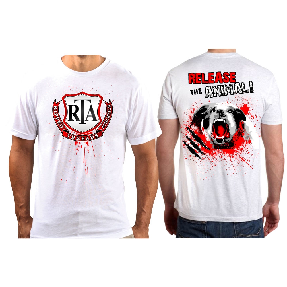 Ripped Threads Athletics  logo design by daywalker