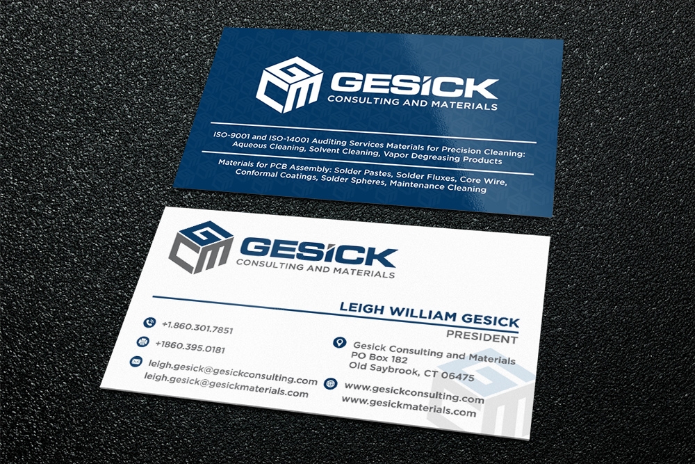 Gesick Consulting and Materials logo design by Art_Chaza