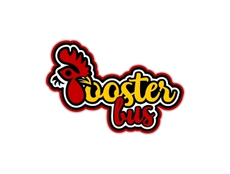 Rooster Bus logo design by Mailla
