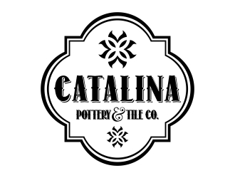 Catalina Pottery & Tile Co.  logo design by cikiyunn