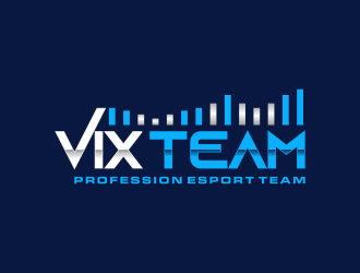 VIX TEAM logo design by ammad