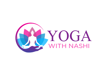 Yoga with Nashi logo design by THOR_