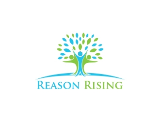 REASON RISING logo design by MarkindDesign