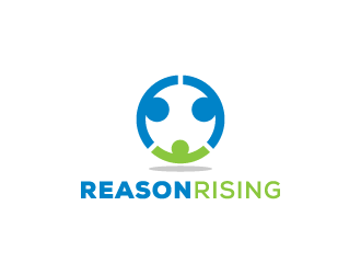 REASON RISING logo design by pencilhand