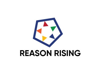 REASON RISING logo design by Erasedink