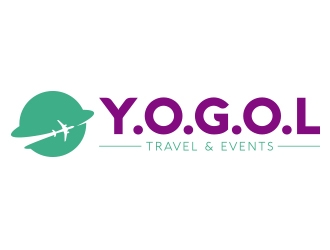Y.O.G.O.L       Or       Yogol Travel  & Events logo design by fawadyk