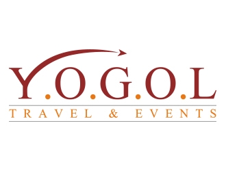 Y.O.G.O.L       Or       Yogol Travel  & Events logo design by fawadyk
