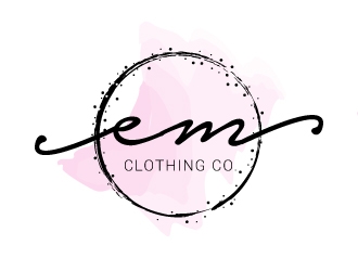 EM Clothing Co. logo design by jaize
