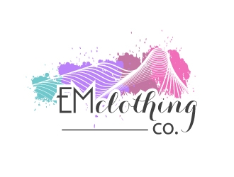 EM Clothing Co. logo design by limo