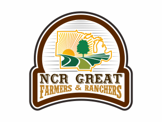 NCR GREAT Farmers & Ranchers  logo design by bosbejo